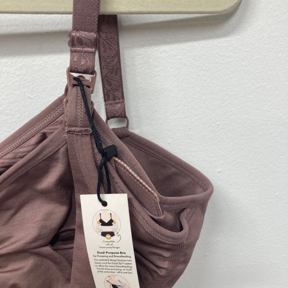 NWT Kindred Bravely Sublime Hands-Free Pumping & Nursing Bra twilight L - Picture 7 of 11